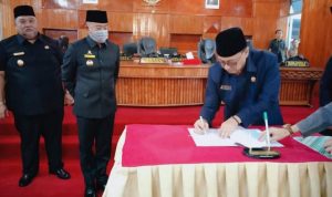 Paripurna DPRD Bengkulu Selatan Agenda Penyampaian LKPJ Bupati Tahun 2021