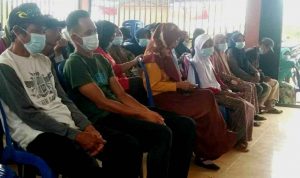 Pemdes Desa Talang Babatan Gelar Musdesus Tetapkan 73 Kk Penerima BLT DD dan pembagian masker,Tahun 2022