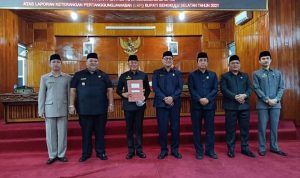 Paripurna DPRD Bengkulu Selatan Agenda Penyampaian LKPJ Bupati Tahun 2021 