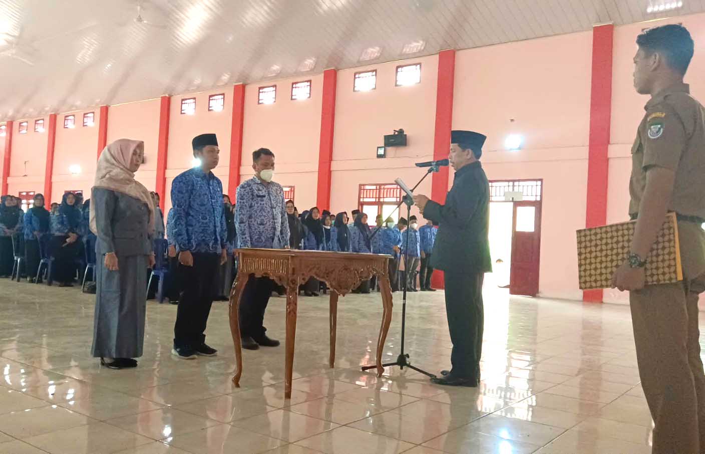 Pemda Seluma Gelar Pelantikan dan Sumpah Jabatan PNS Fungsional Pemda Seluma Gelar Pelantikan dan Sumpah Jabatan PNS Fungsional