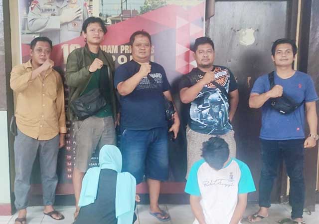 Curi Handphone Karyawan Loundry, Sepasang Anak Muda Diamankan Polsek Gading Cempaka