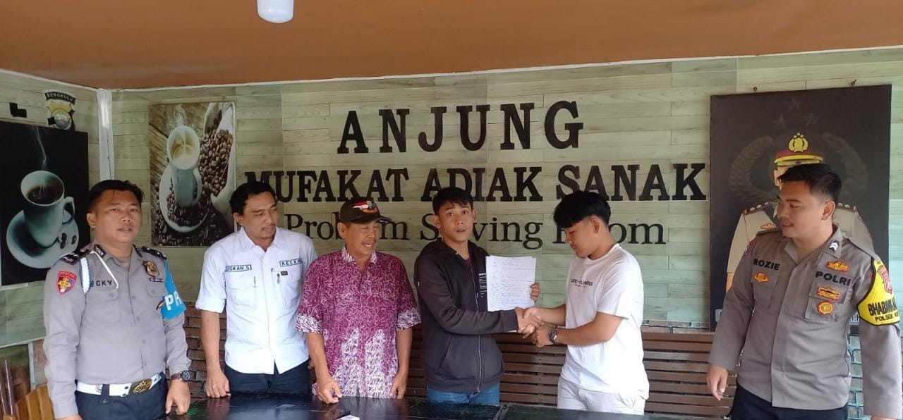Restorative Justice, Polres Bengkulu Selatan Mediasi Permasalahan Warga