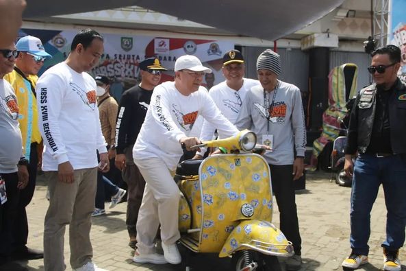 Benkulu Jadi Tuan Rumah KBBS Vespa ke XVIII