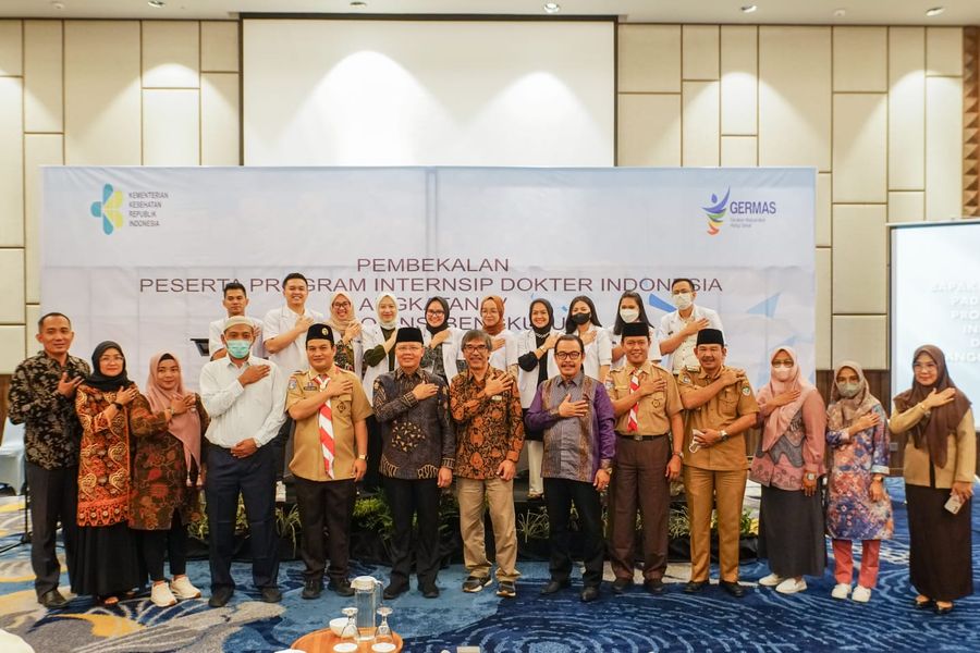 Pemprov Bengkulu Apresiasi Kemenkes RI Melalui KIDI Sebagai Lokus Pengabdian Bagi 43 Dokter Baru