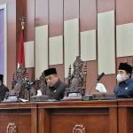 Paripurna DPRD Kota Bengkulu Agenda Penyampaian LKPJ Walikota Bengkulu tahun 2021