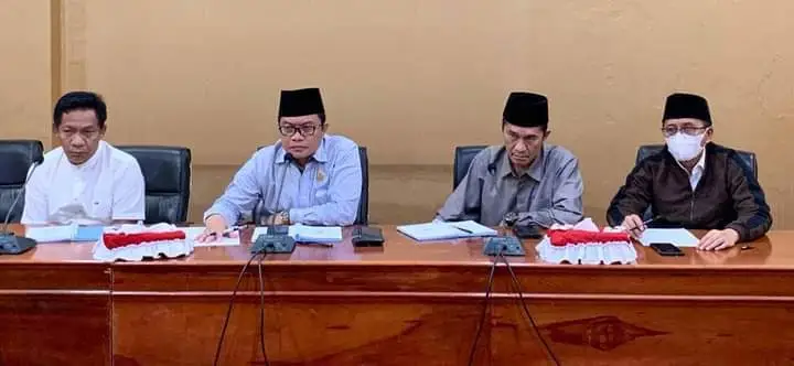 Rapat Komisi I DPRD Kota Bengkulu Dengar Pendapat Mengenai Program Prioritas Baznas Kota Bengkulu