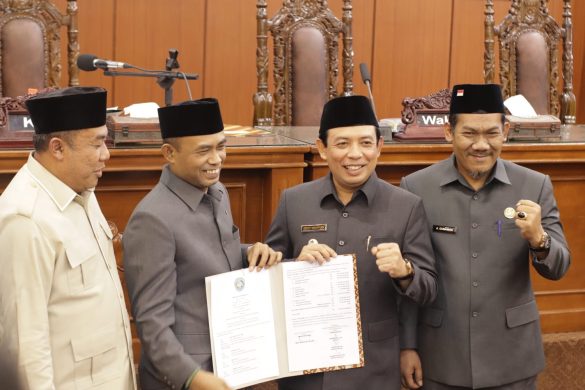 Gelar Paripurna DPRD Kota Bengkulu Agenda Pengesahan APBD-P Tahun 2022