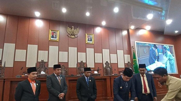 Paripurna DPRD Kota Bengkulu Rangka Penandatanganan Nota Kesepakatan APBD-P Tahun 2022