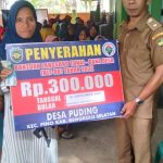 Pemerintah Desa puding kecamatan Pino bagikan BLT DD 3 bulan sekaligus