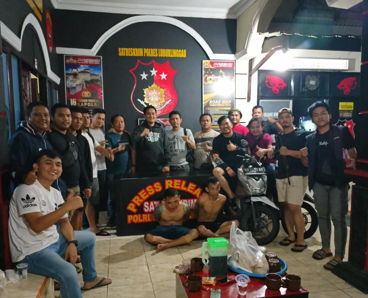 Curi Motor Di Kosan, Dua Resedivis Ditangkap Polresta Bengkulu